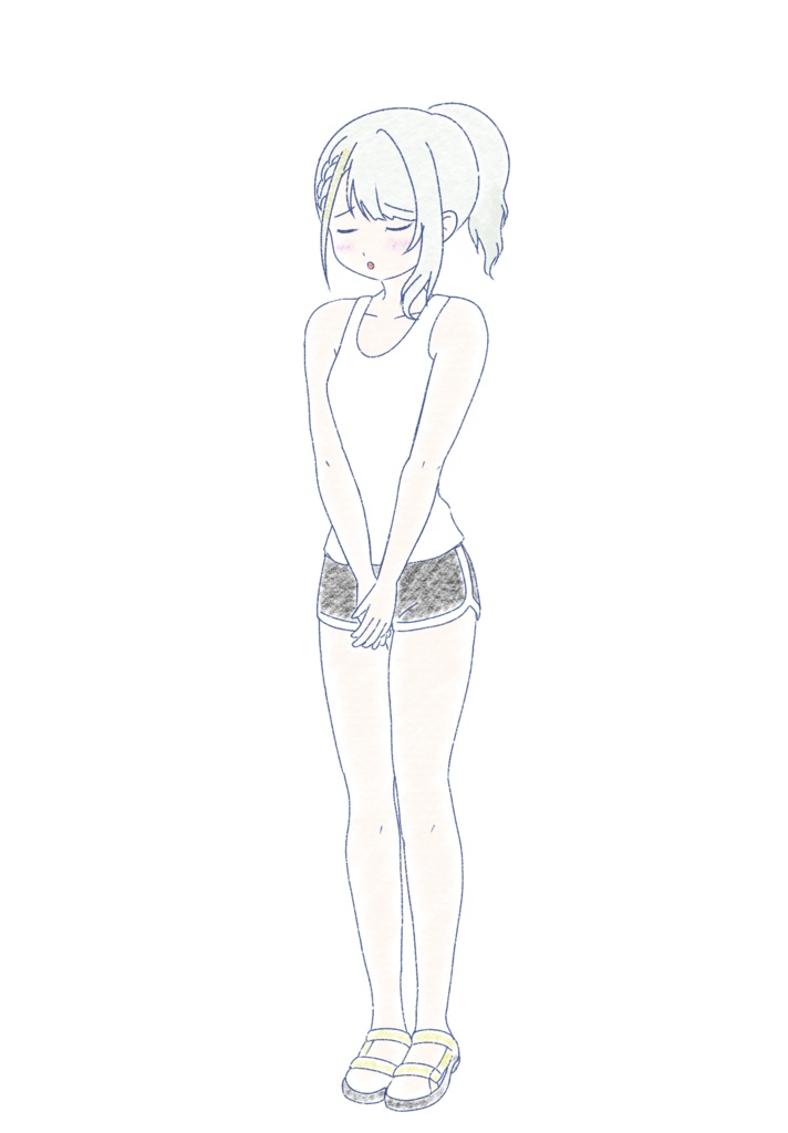 紡乃世詞音 スポーツウェア立ち絵 ver1.0