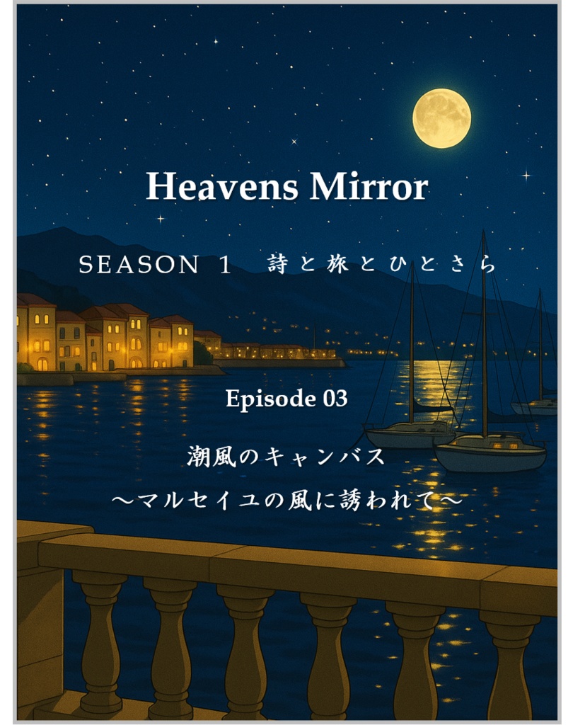 Heavens Mirror Episode 03 日本語版 全153頁(詩と旅とひとさら 潮風のキャンバス)
