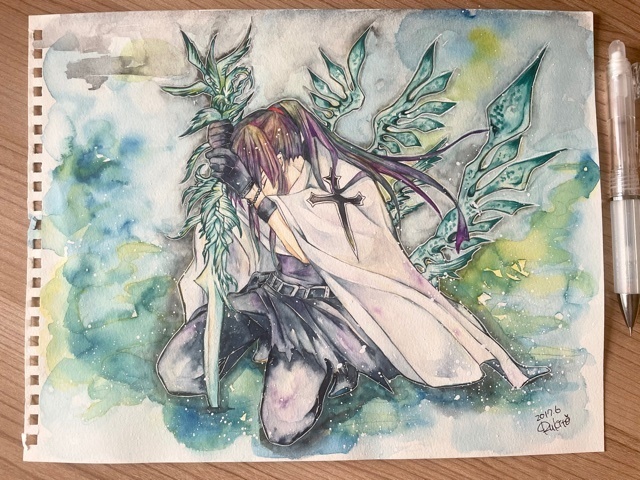 アナログ水彩イラスト 神田ユウ R Colors Booth