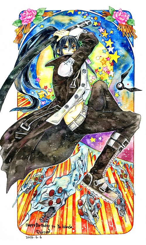 アナログ水彩イラスト 神田ユウ R Colors Booth