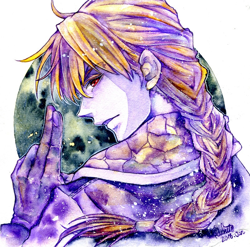 アナログ水彩イラスト ハワードリンク R Colors Booth