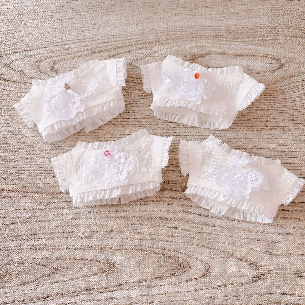 strawberry candle_クラシック風フリルブラウス