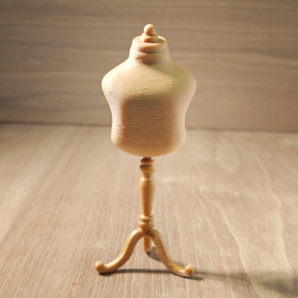 工房かくれびと_DIMENSION LAYER KEEPER/次元被覆維持機構/ぬい用トルソー