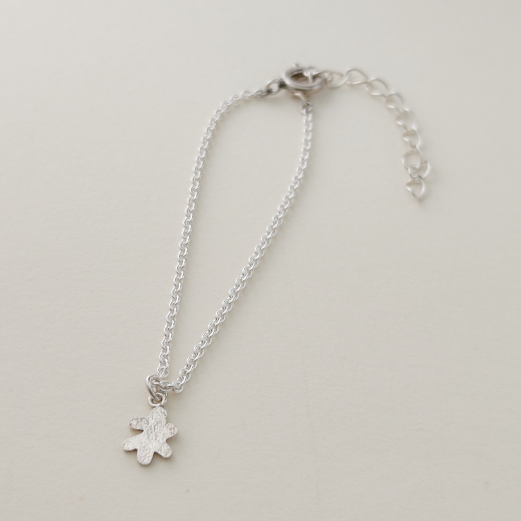 工房かくれびと_ほんものシルバーの「ネ」ックレス