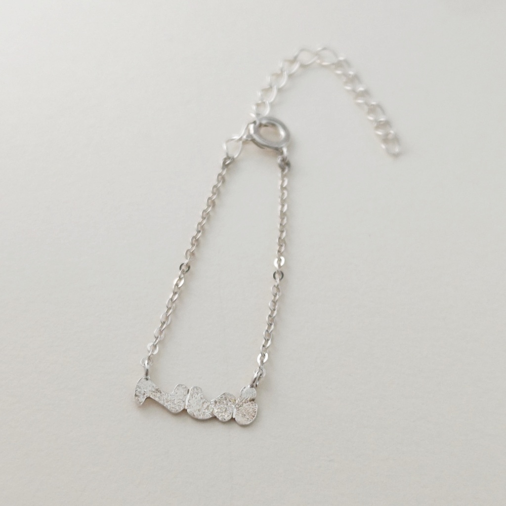 工房かくれびと_ほんものシルバーの「Nui」ネックレス