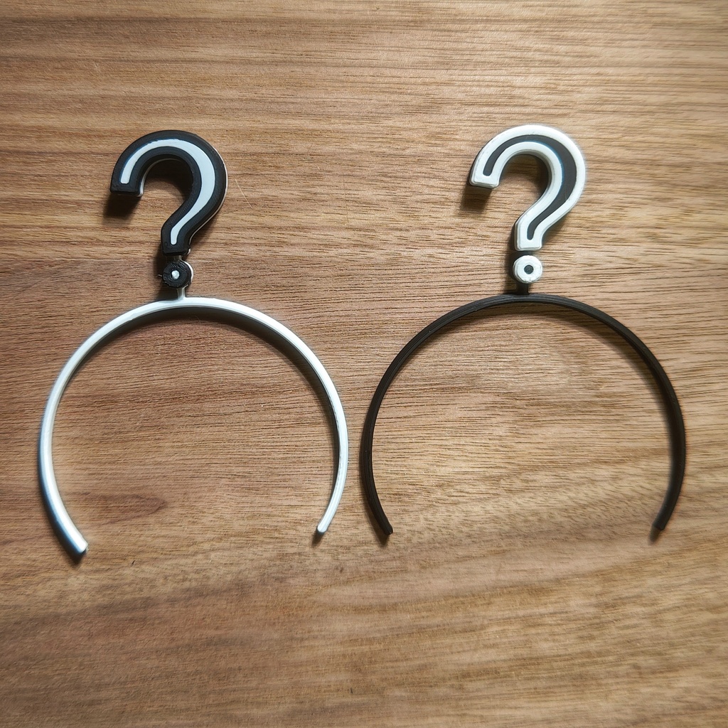 工房かくれびと_ぬいちゃん用「？」カチューシャ