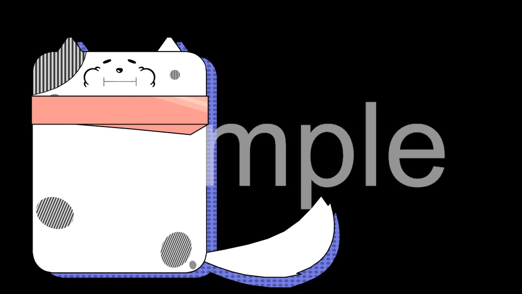 【動く配信背景】くそコメを食べて嘔吐するコメント欄犬