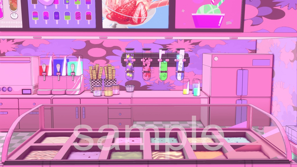 【配信背景】POPアイスクリーム屋