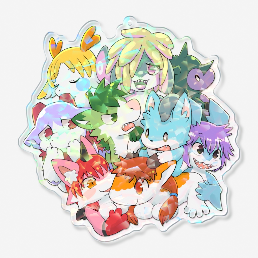 わちゃわちゃ