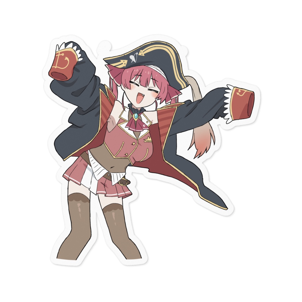 マリン船長 ステッカー