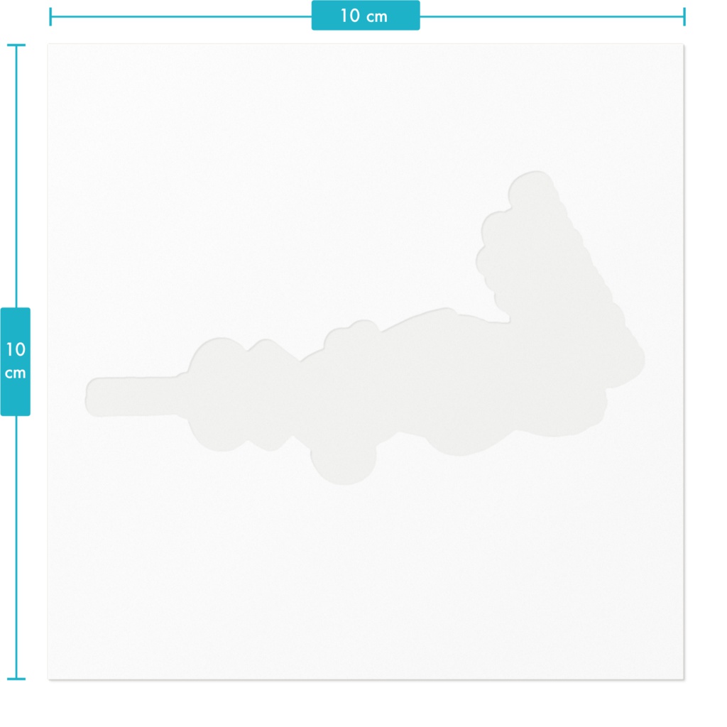 きゃとるみゅーてぃれーしょん ステッカー。