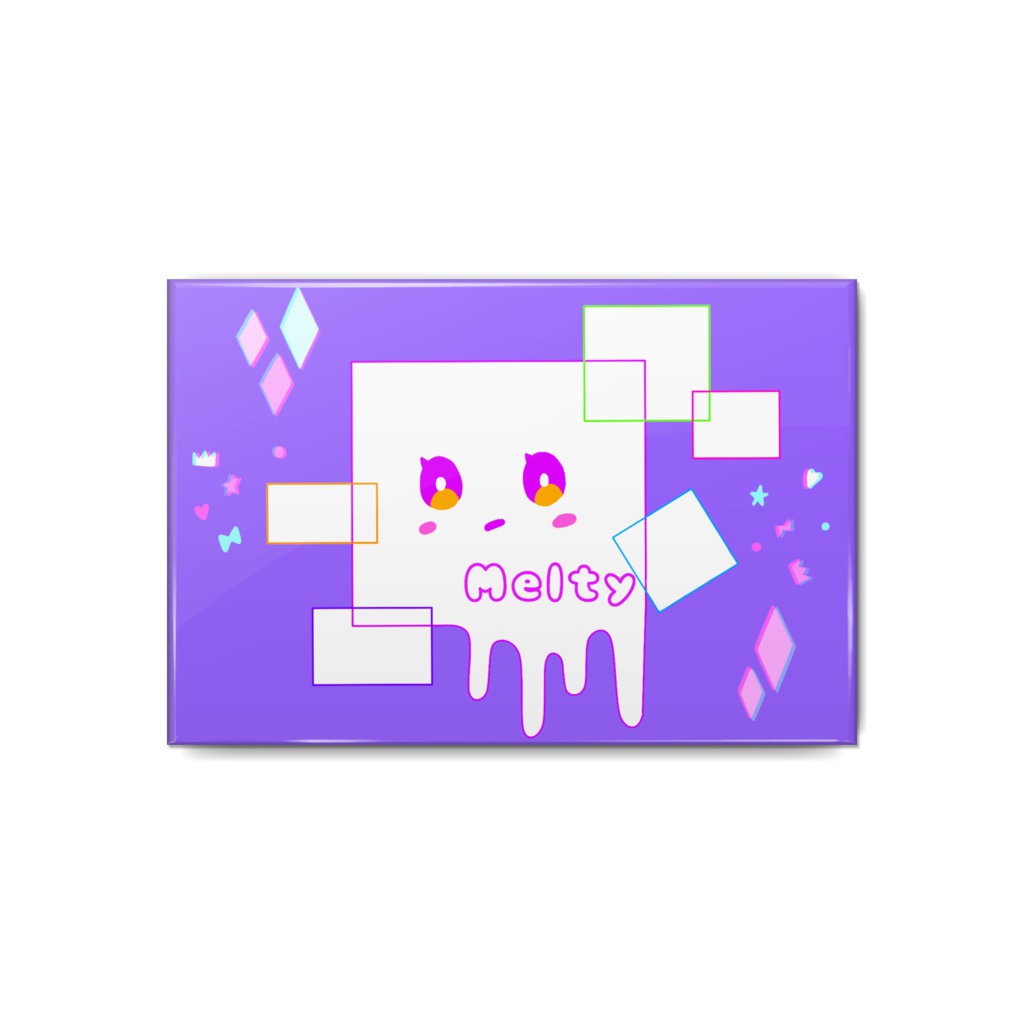 めるてぃー 缶バッチ