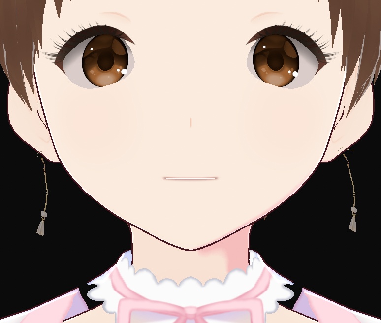 細長いイヤリング