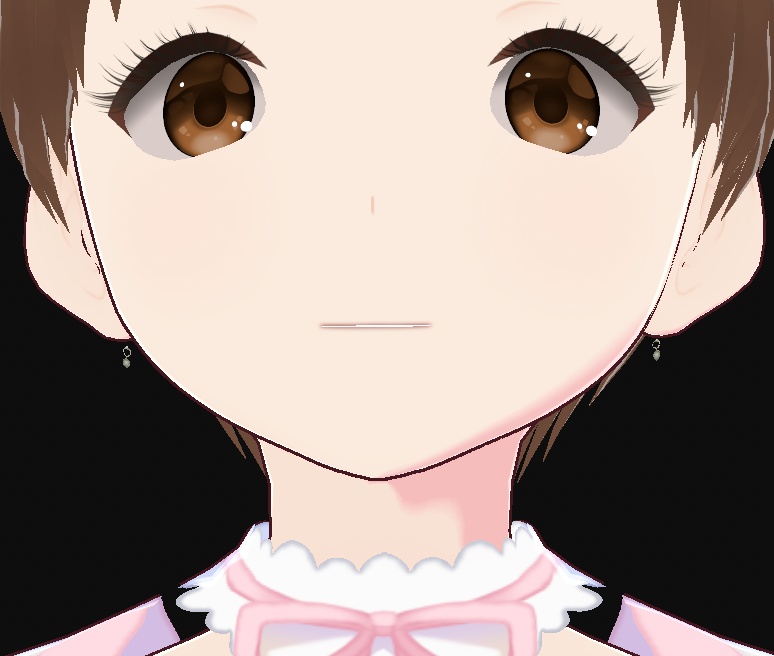 ダブルハートピアス