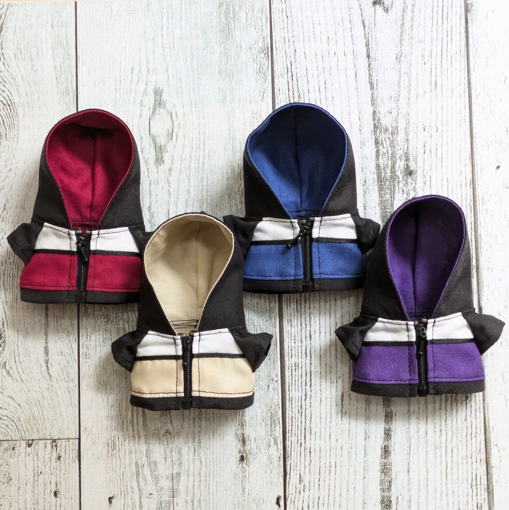 再販 フード付きスポーツジャケット ぬい服