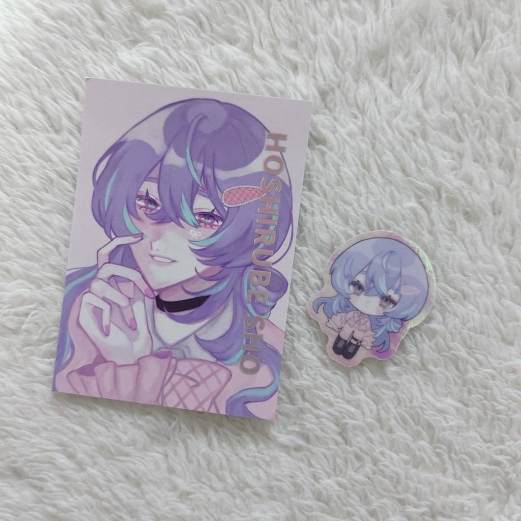 トレカ＆ステッカーセット(星導)