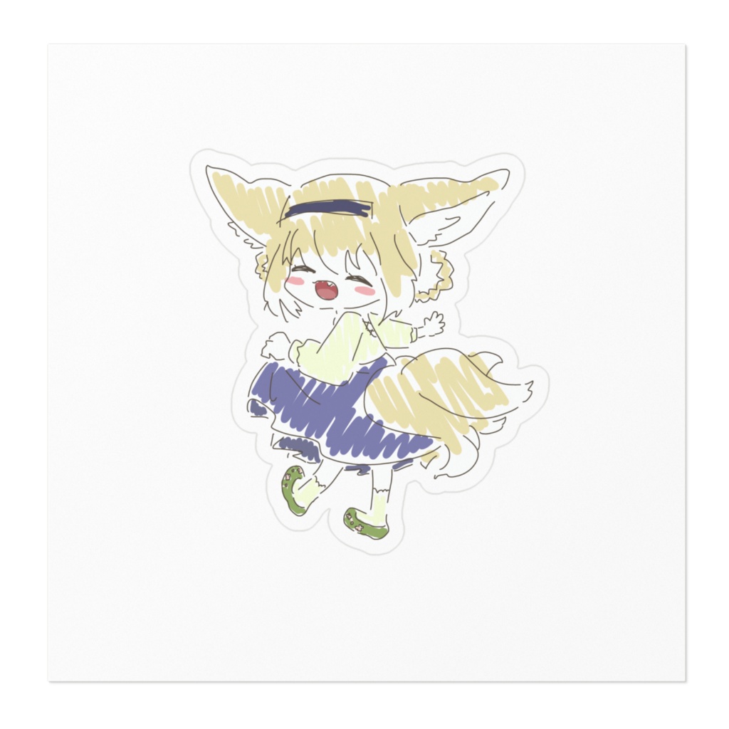 笑顔なスズランちゃんシール