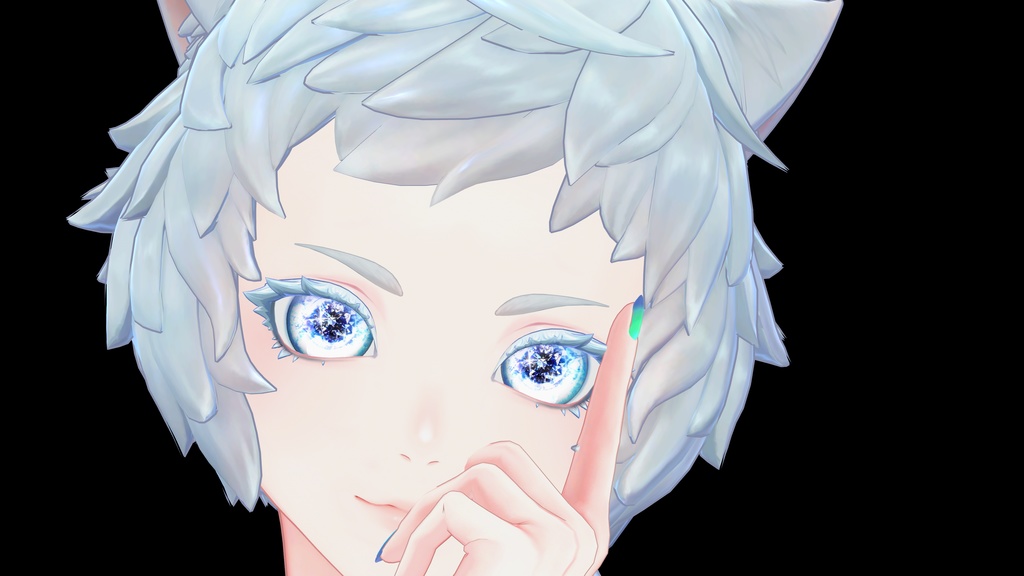 輝くダイヤの瞳〖8人対応〗アイテクスチャ- Eye Texture