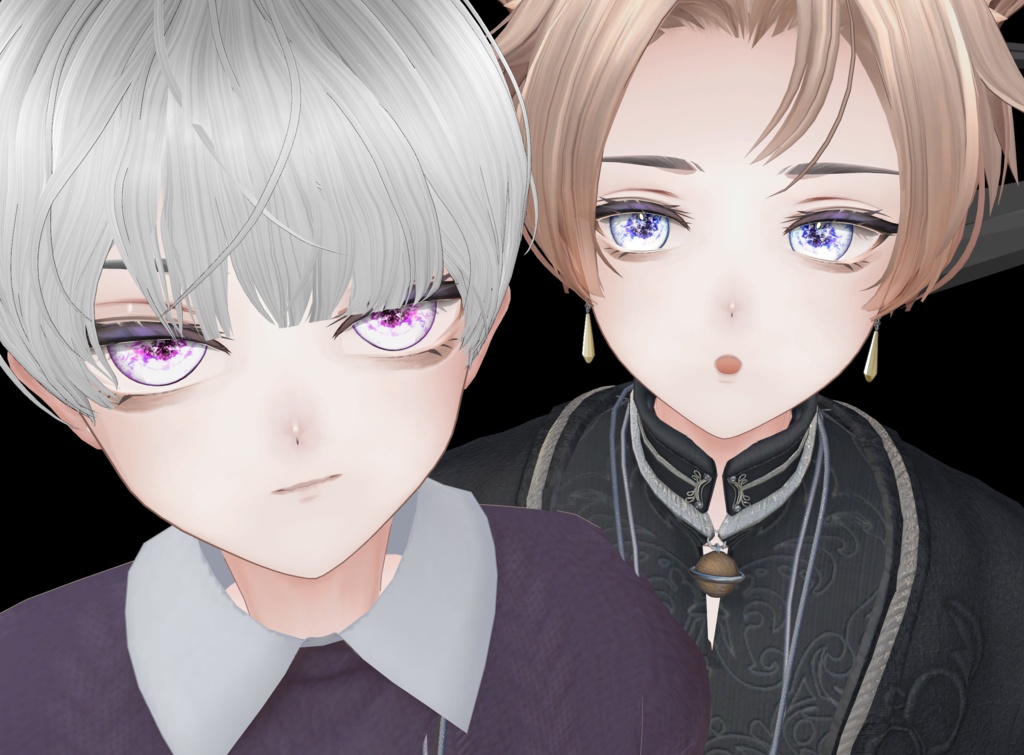 輝くダイヤの瞳〖8人対応〗アイテクスチャ- Eye Texture