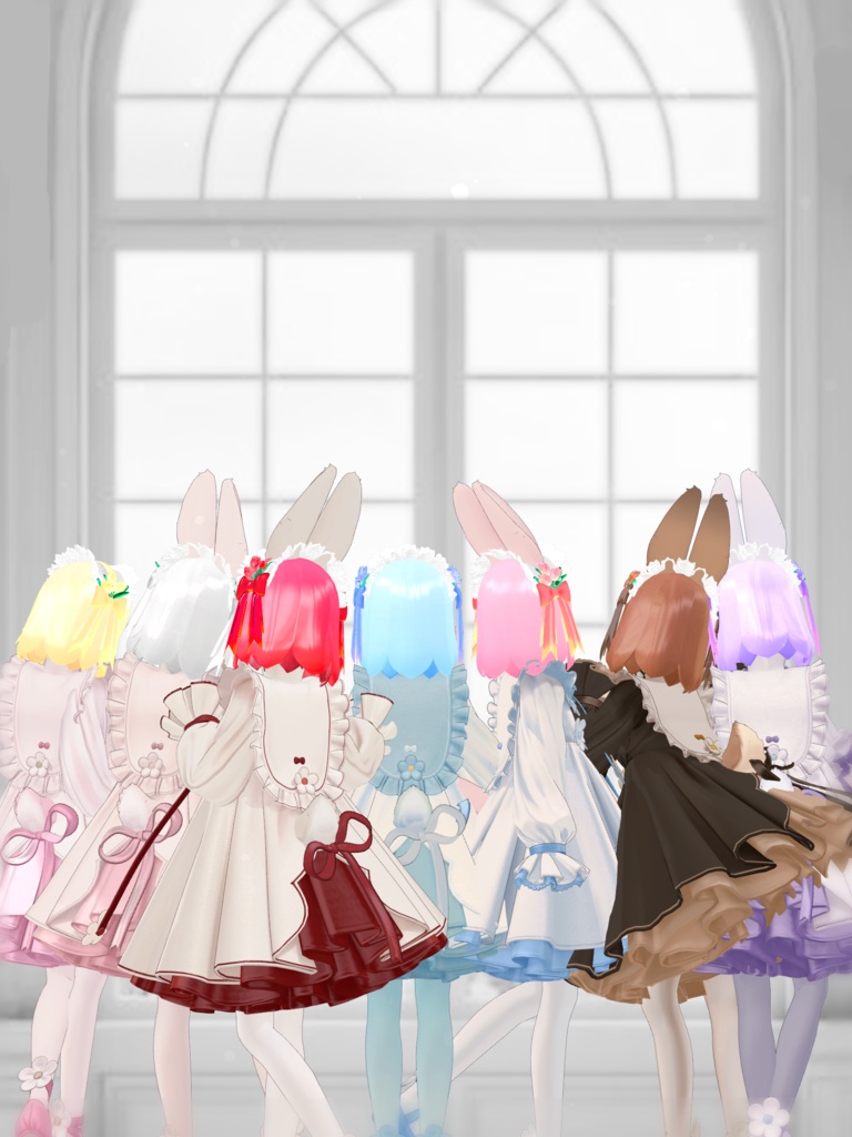 フィユエ対応~チューリップの微睡みヘア~