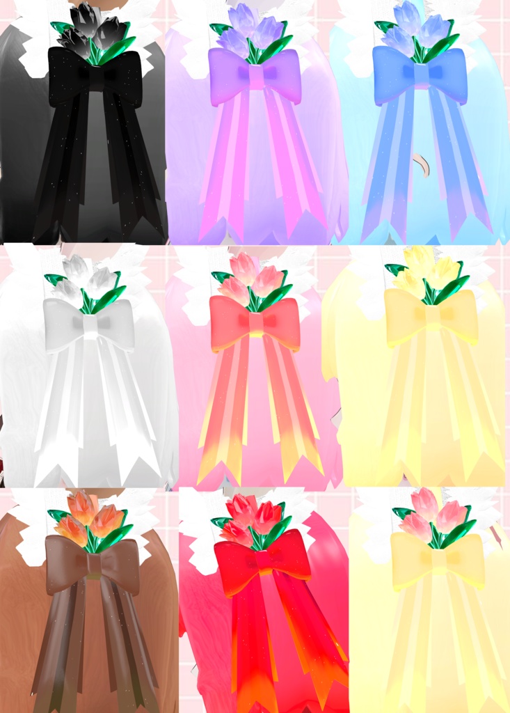 フィユエ対応~チューリップの微睡みヘア~