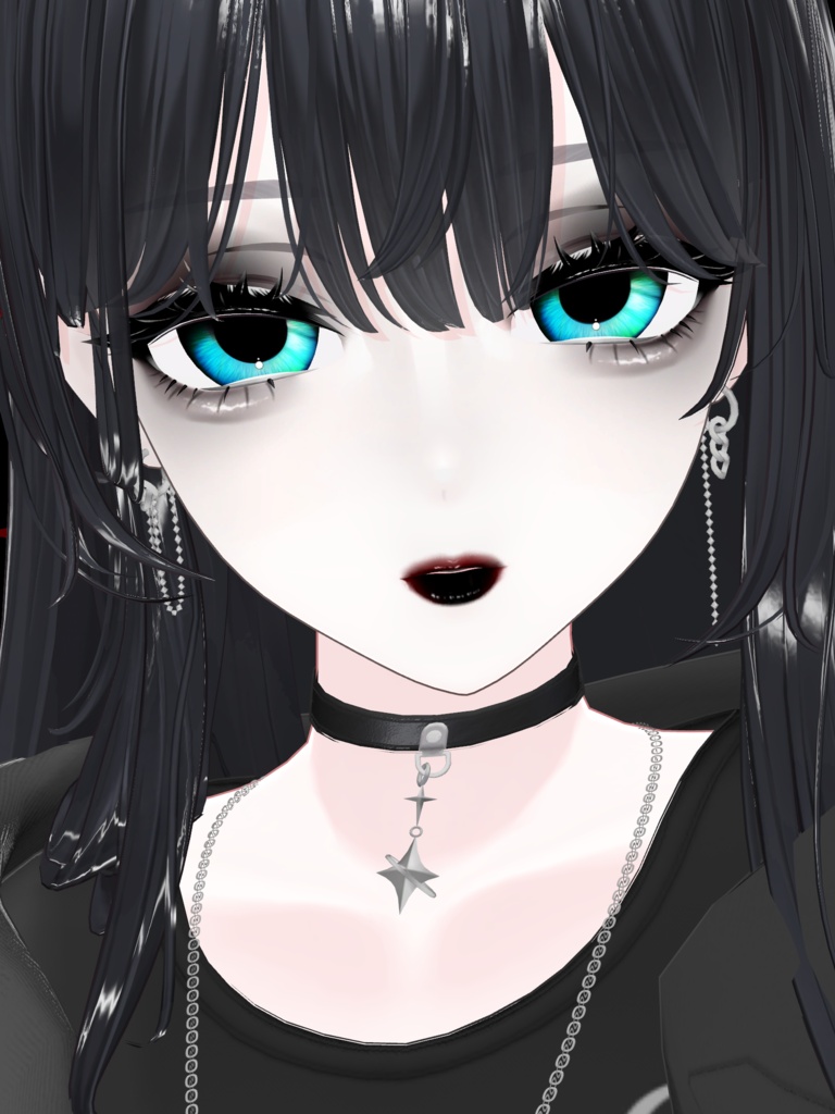 海咲対応ゴスメイク&アイテクスチャ