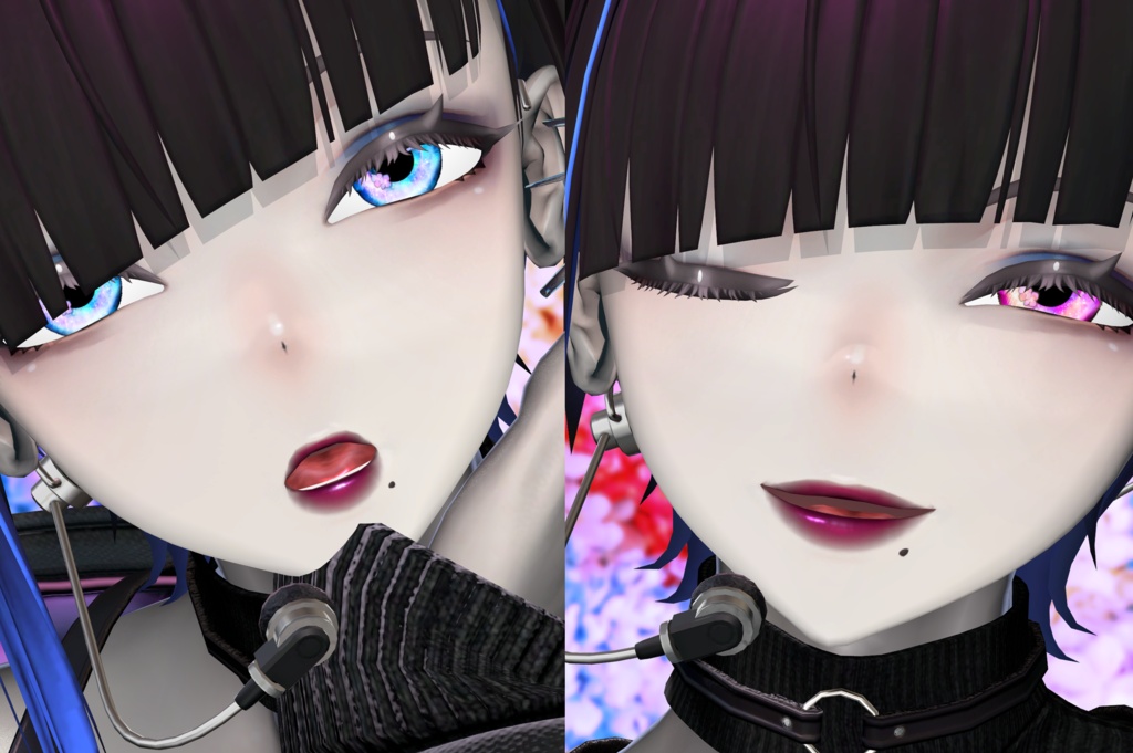 紫陽花のアイテクスチャ【10人対応】- Eye Texture