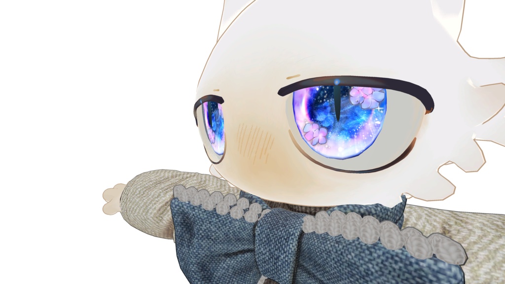 紫陽花のアイテクスチャ【11人対応】- Eye Texture