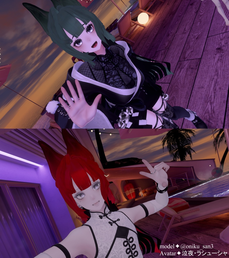 【11Avatar対応】🦇コウモリヘア🦇【18%off ハロウィンセール中🦇】
