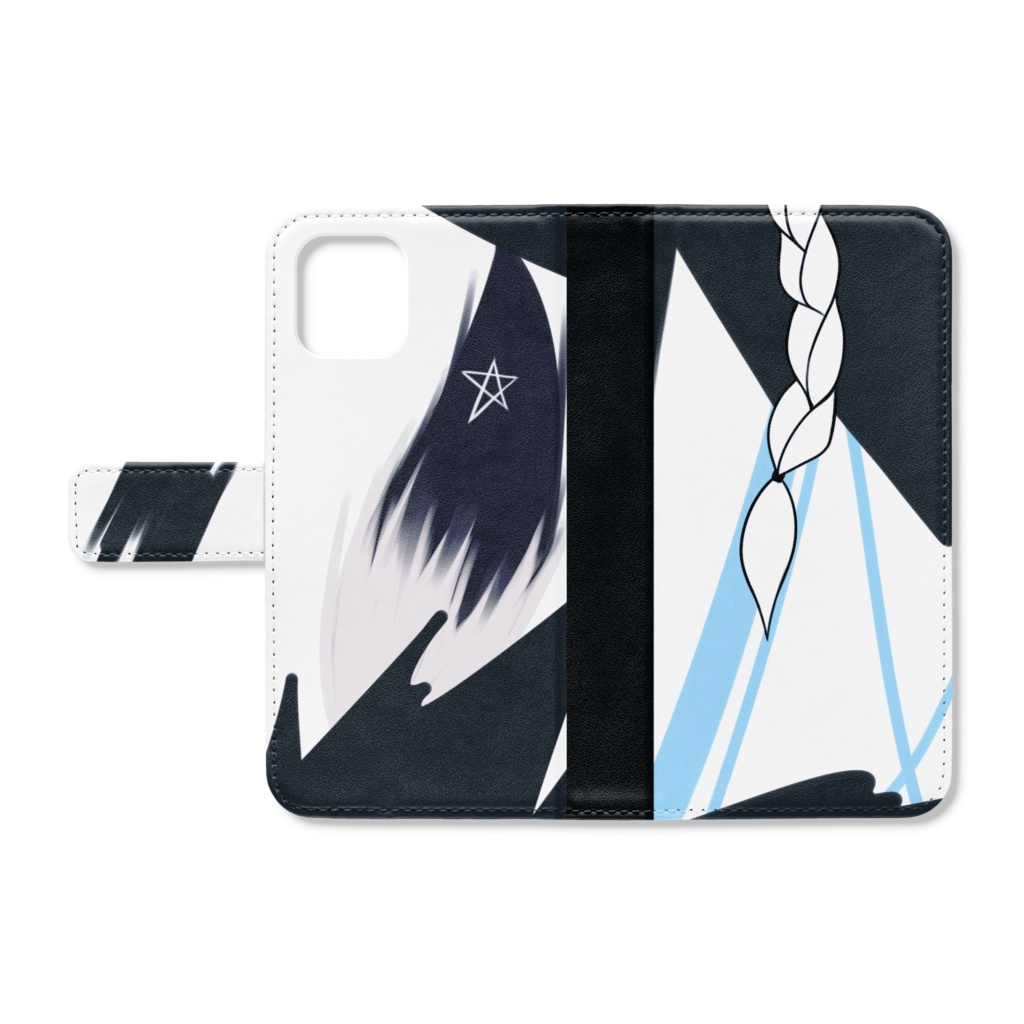 【非公式】 Shirakami Fubuki 白上フブキ iPhoneケース(手帳型)