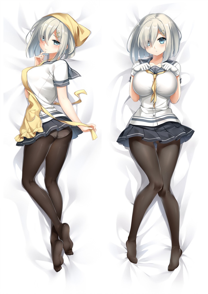 ★浜風 2wayトリコット抱き枕カバー H エッチ アニメ ゲーム オリジナル 枕カバー★