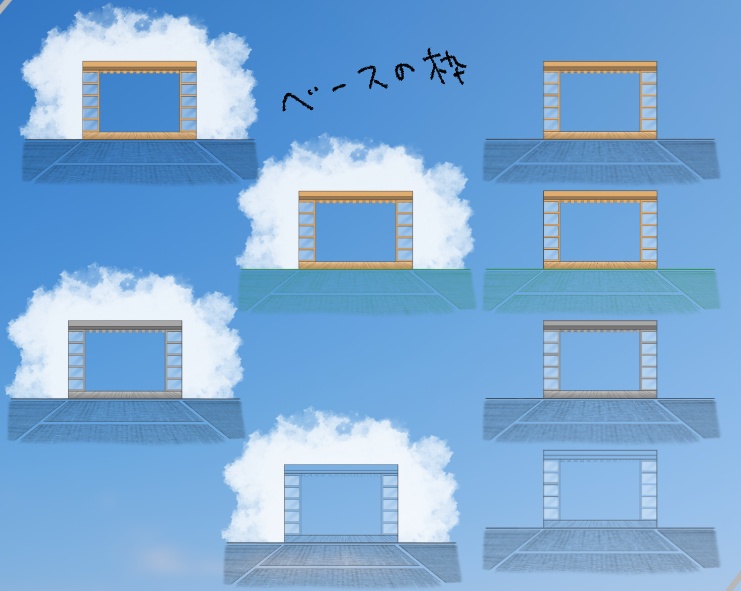 【有償】夏の思い出風素材【ココフォリア】