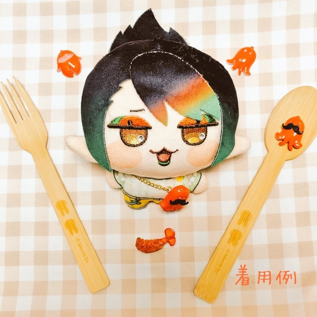 ぬい ぱぺ用 お弁当のおかずポシェット