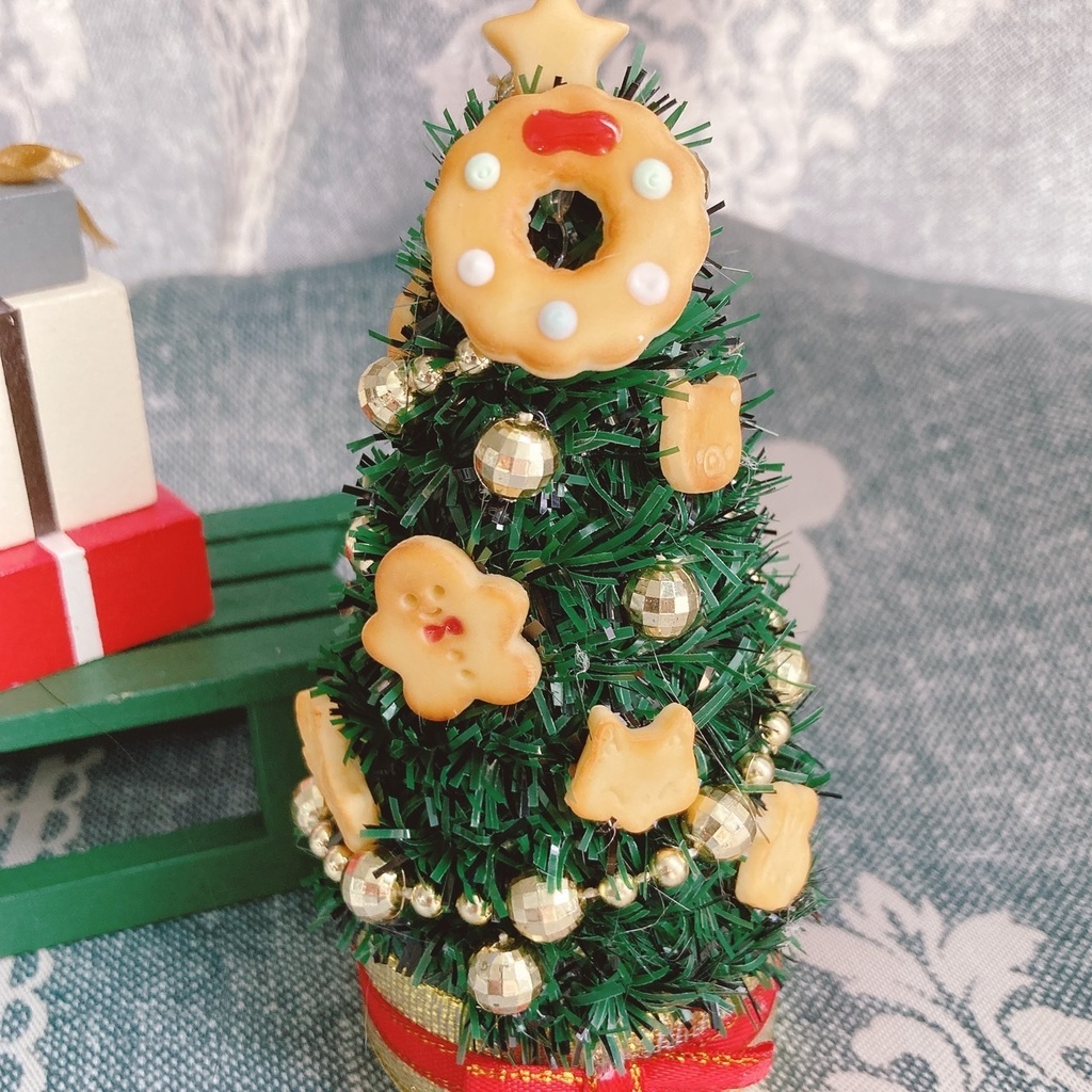 ミニ クッキークリスマスツリー