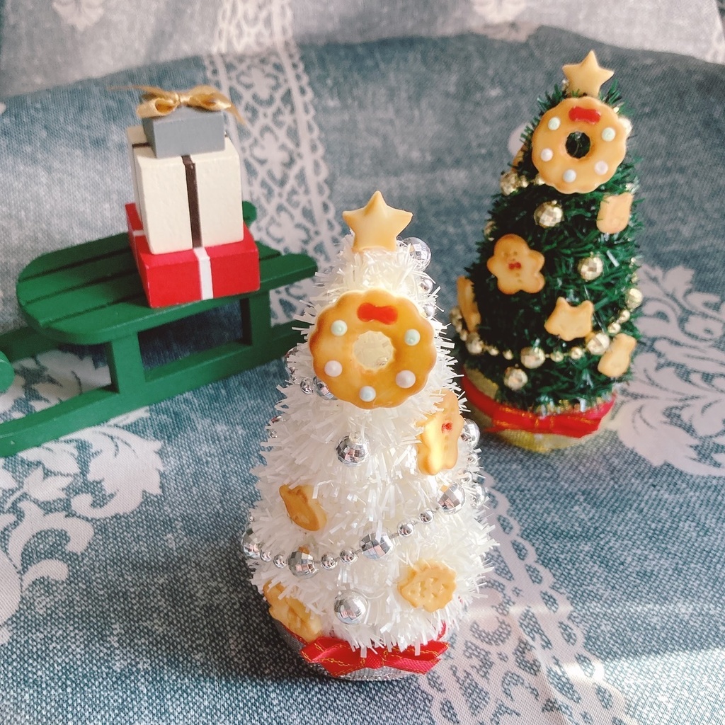 ミニ クッキークリスマスツリー