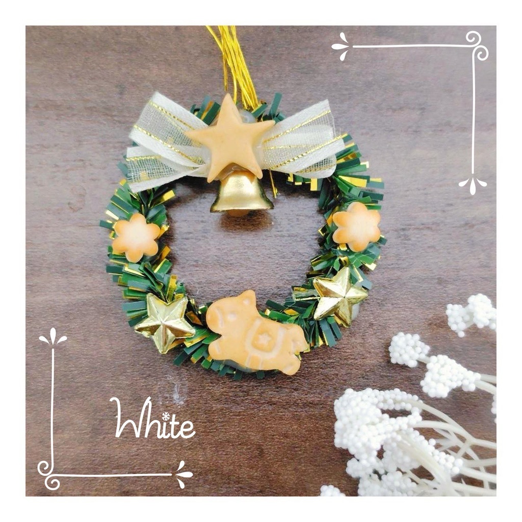 【12/6 21:15~】 ミニ クリスマスクッキーリース