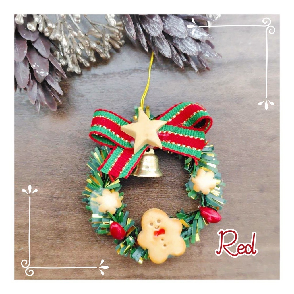 【12/6 21:15~】 ミニ クリスマスクッキーリース