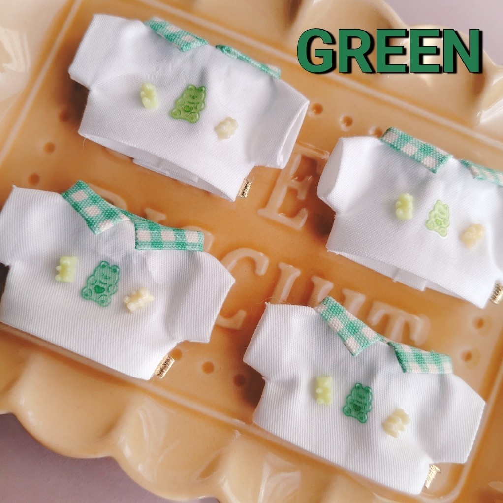 襟付き グミベアシャツ