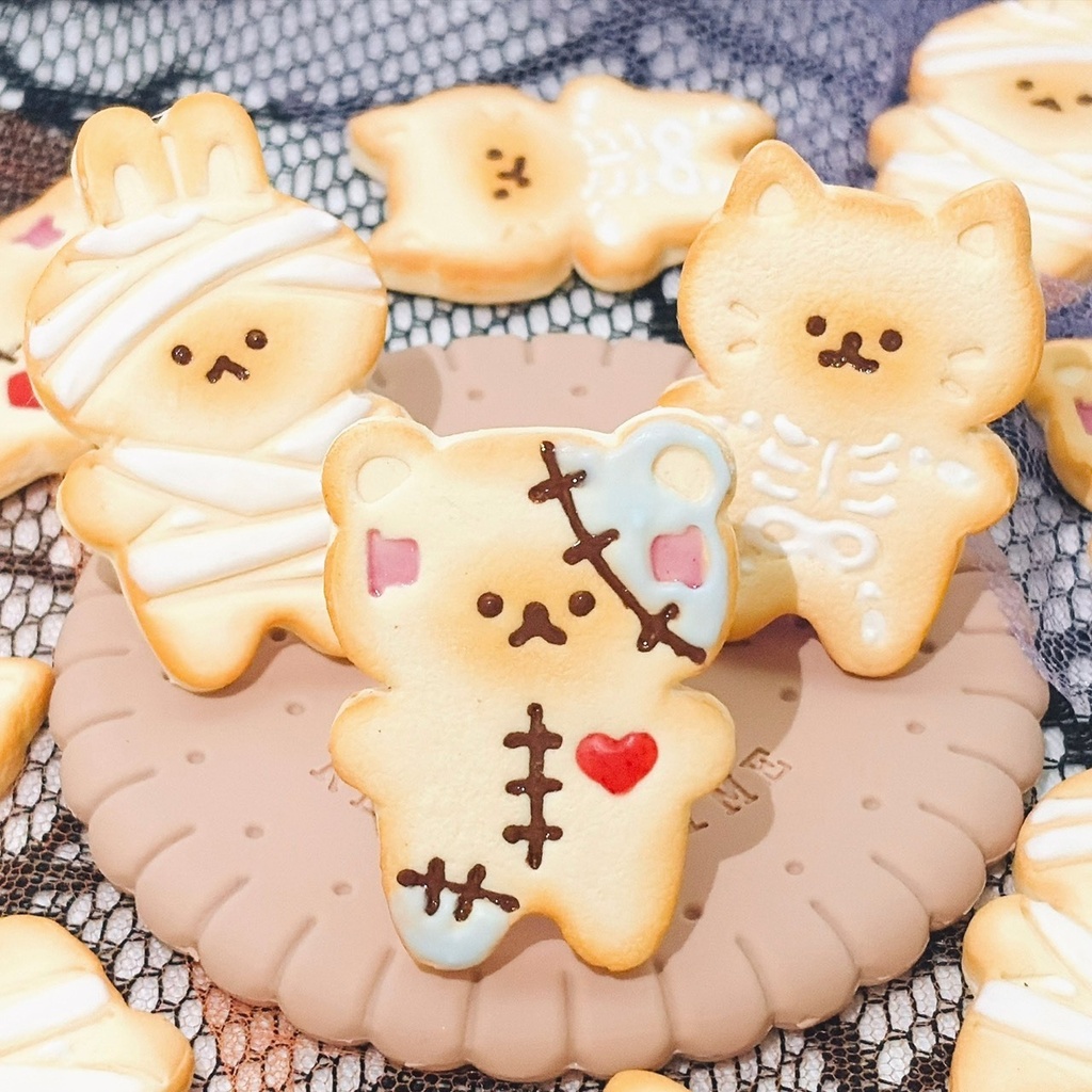 ハロウィンクッキー親指隠しリング