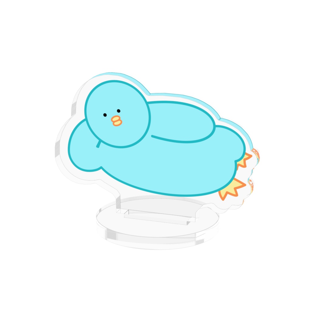 だらだらペンギンアクリルフィギュア