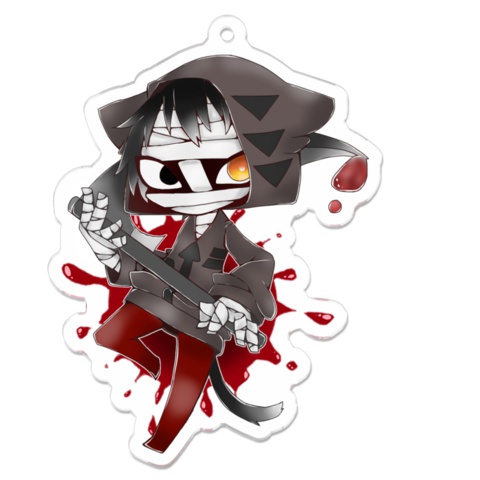 【殺戮の天使】猫耳ザック&猫耳レイ【アクリルキーホルダー】