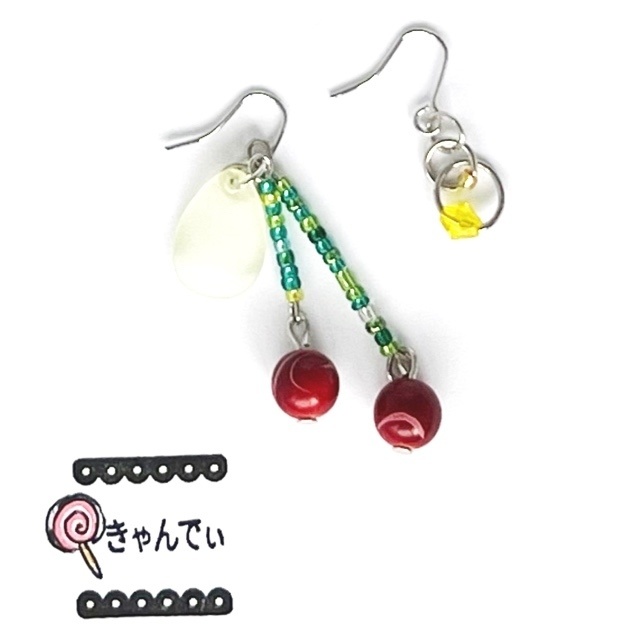 チェリー🍒　ピアス