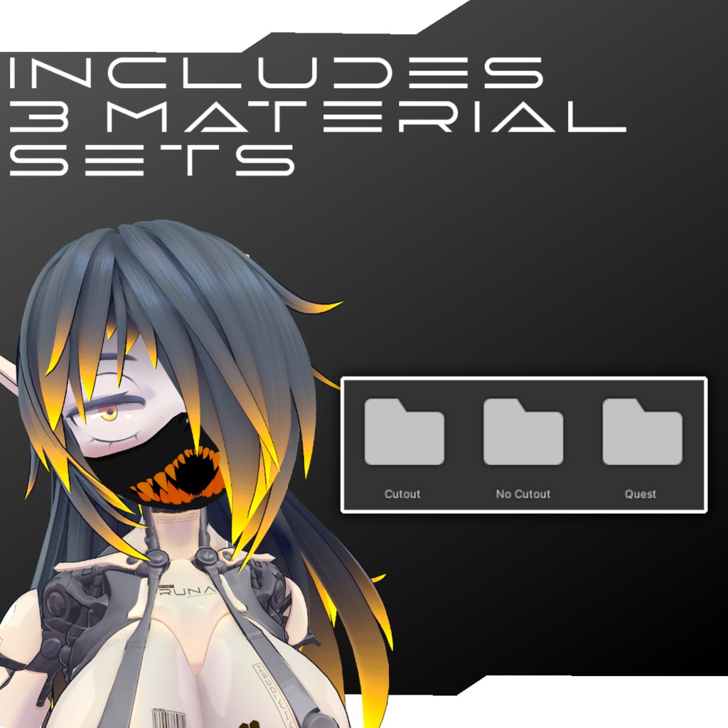 Oni Mask for Runa/Luna