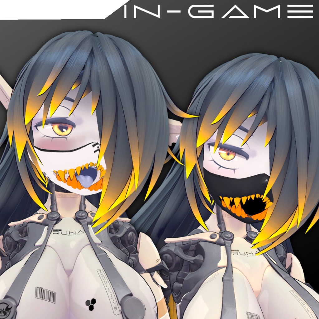 Oni Mask for Runa/Luna