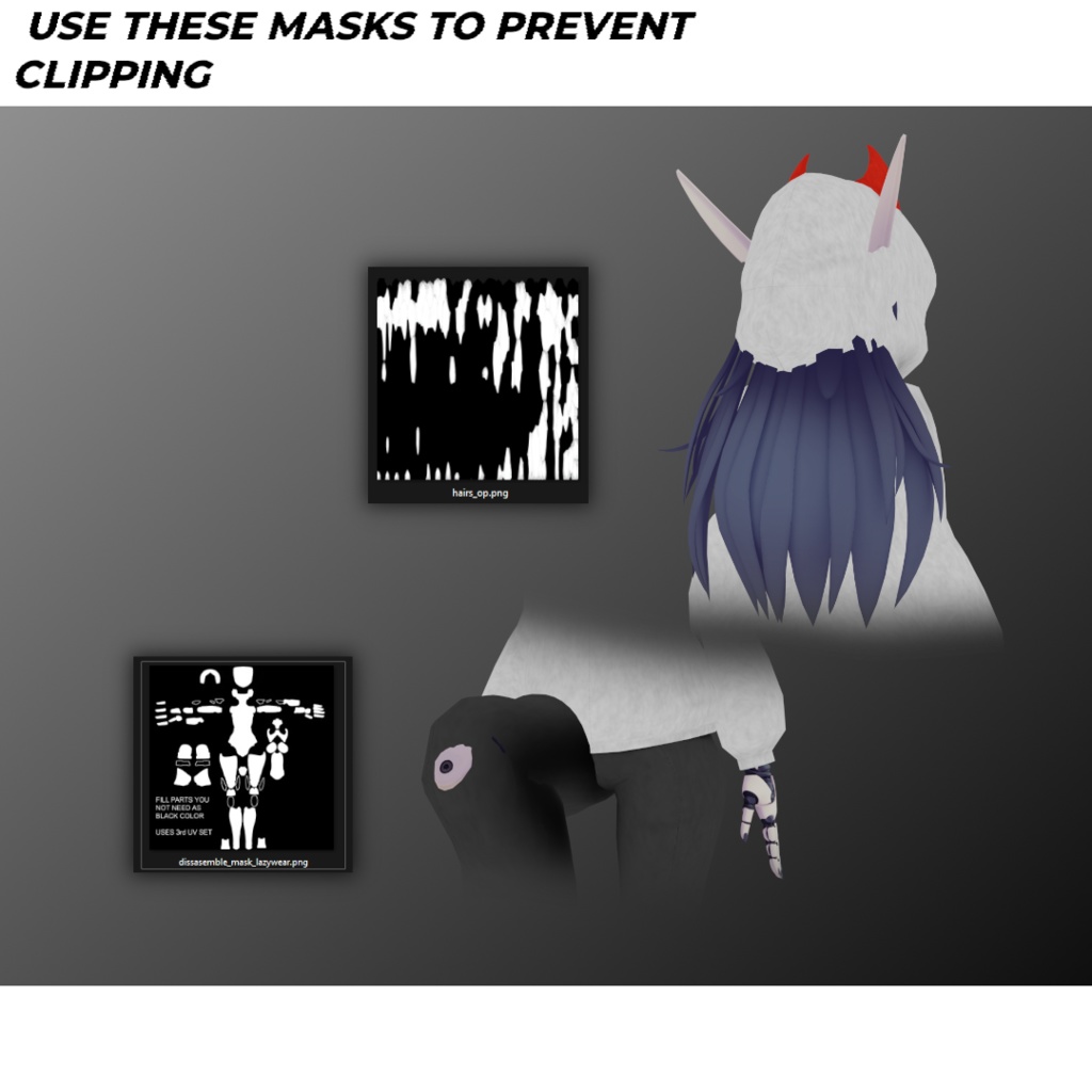 Lazy Devil Set for Runa/Luna