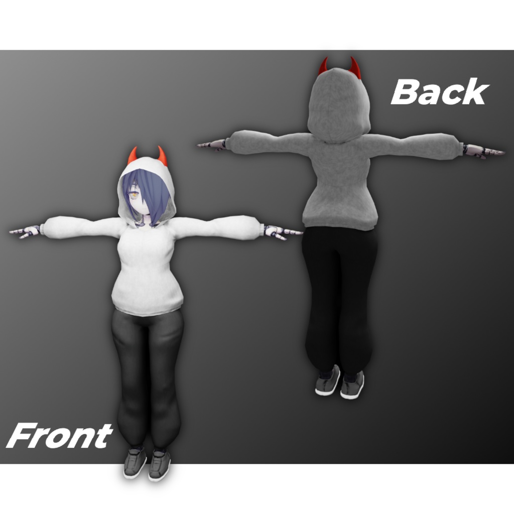 Lazy Devil Set for Runa/Luna