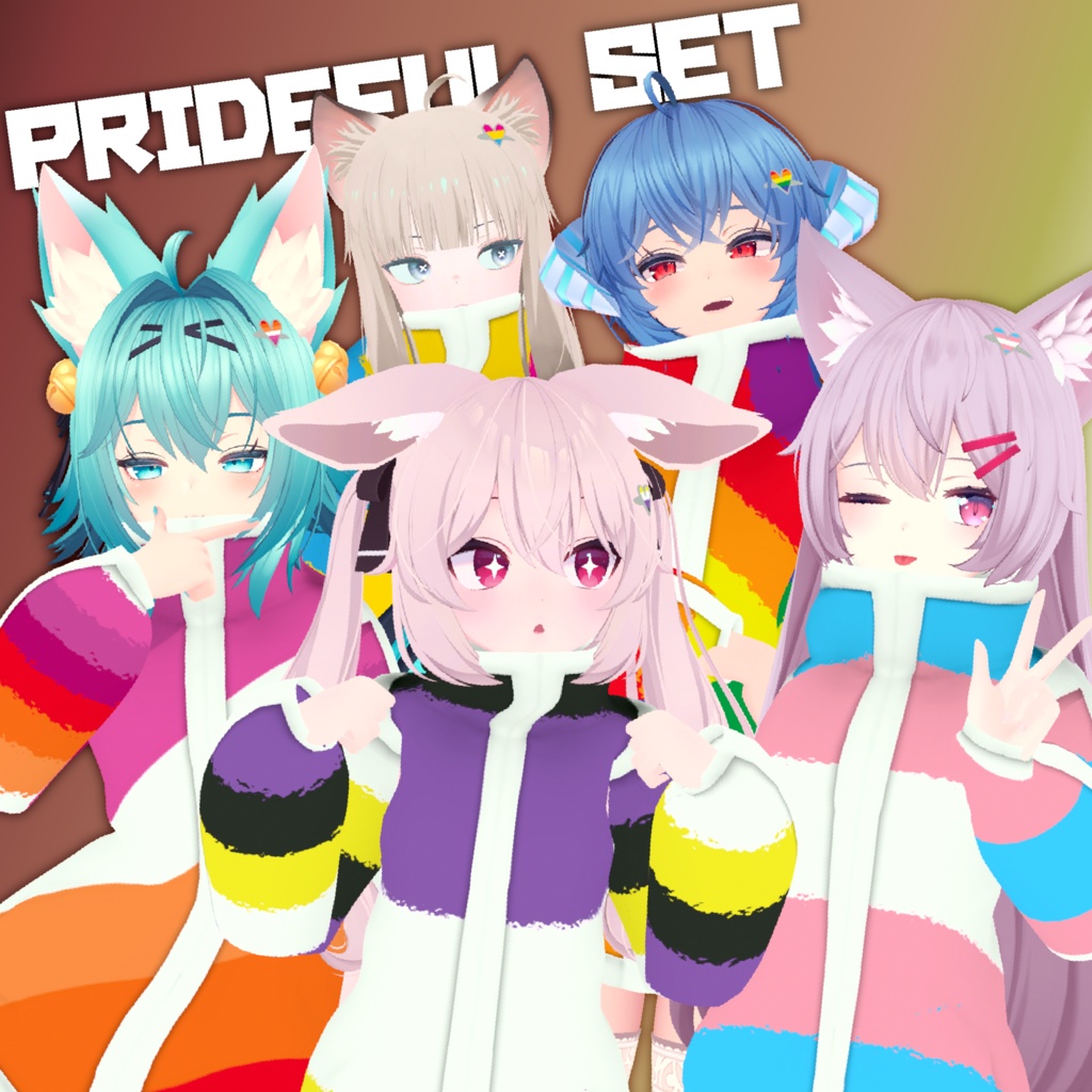 Prideful Set for Karin/YUGI&MIYO/Imeris/Rufina/RINDO