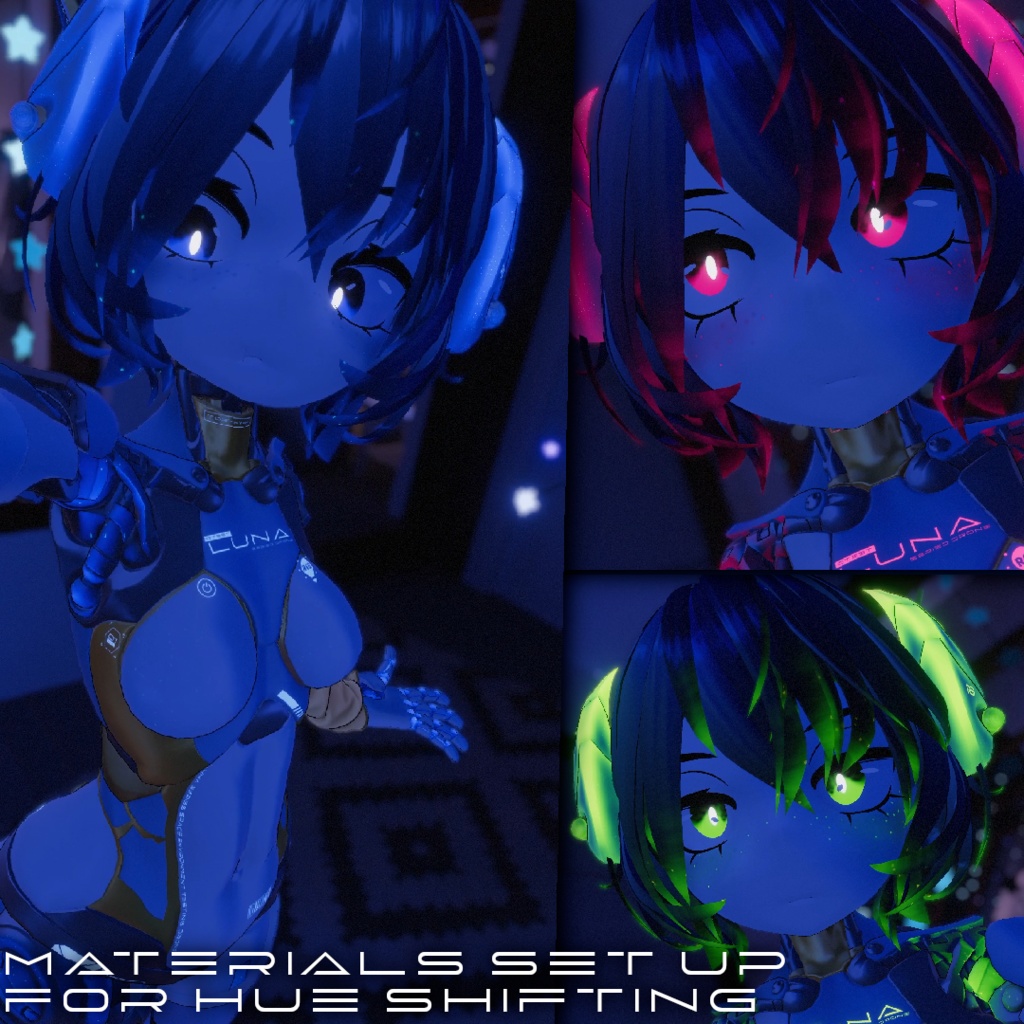 Lunar Ascension Textures Set for Runa/Luna