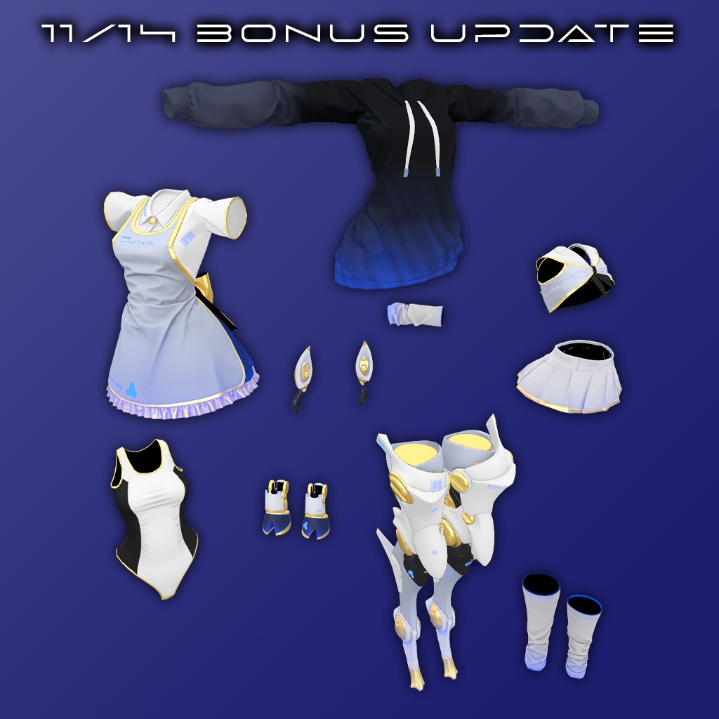 Lunar Ascension Textures Set for Runa/Luna