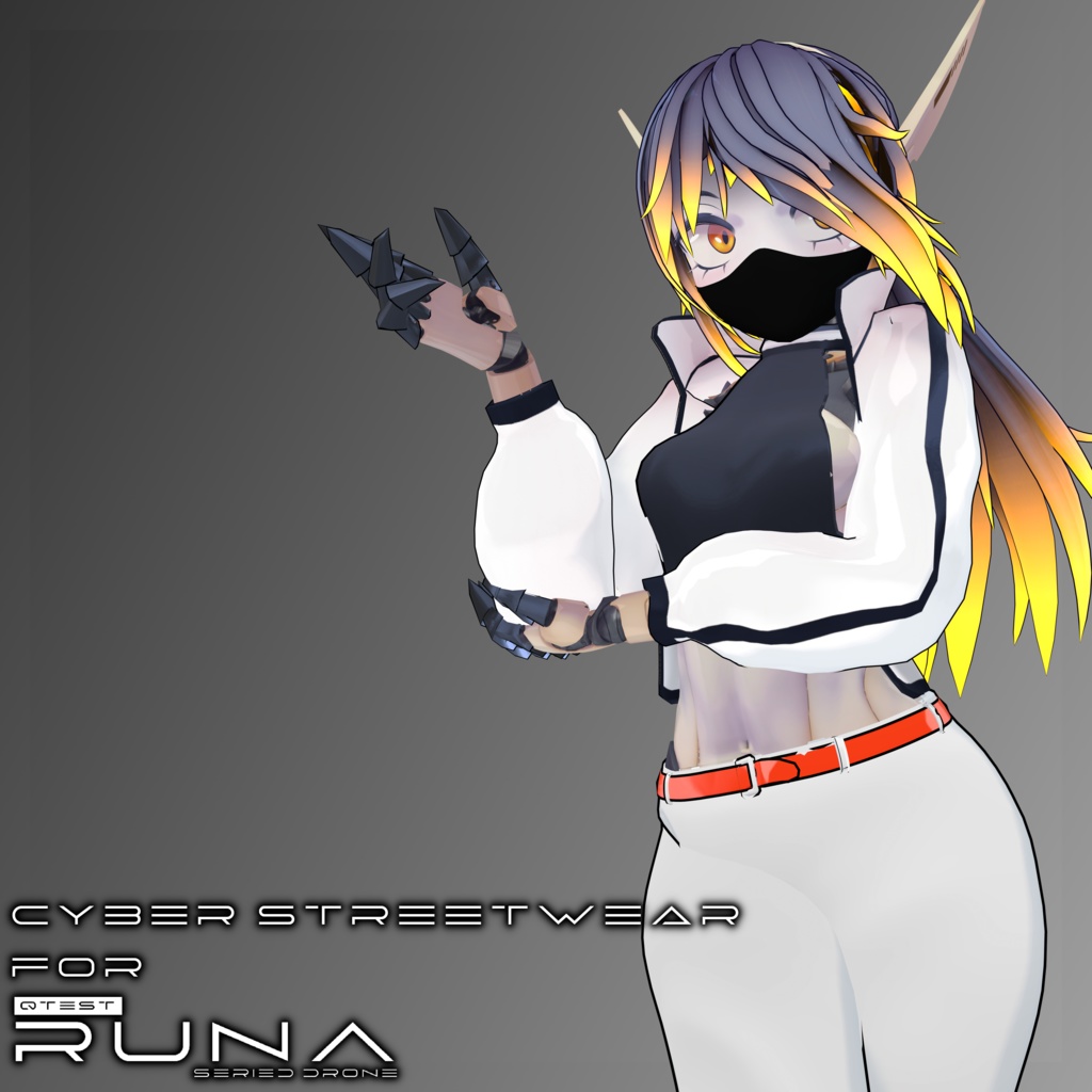 Cyber Streetwear for Runa/Luna